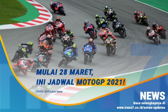 Mulai 28 Maret, Ini Jadwal MotoGP 2021!