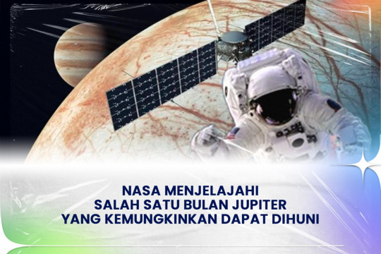 NASA Menjelajahi Salah Satu Bulan Jupiter Yang Kemungkinkan Dapat Dihuni