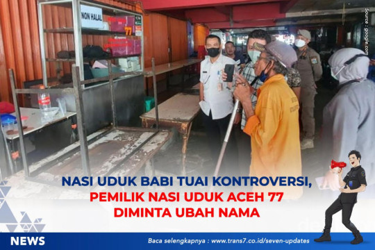 Nasi Uduk Babi Tuai Kontroversi, Pemilik Nasi Uduk Aceh 77 Diminta Ubah Nama