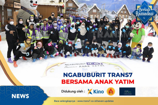 Ngabuburit TRANS7 Bersama Anak Yatim