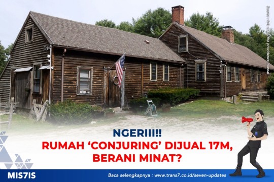 Ngeriiii! Rumah 'Conjuring' Dijual 17M, Berani Minat?