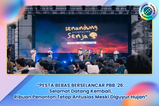 PESTA BEBAS BERSELANCAR PBB ‘26 Selamat Datang Kembali, Ribuan Penonton Antusias Meski Di Guyur Hujan