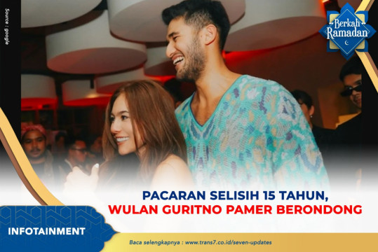 Pacaran Selisih 15 Tahun, Wulan Guritno Pamer Berondong