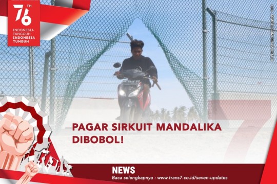 Pager Sirkuit Mandalika Dibobol!