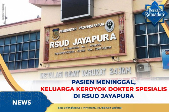 Pasien Meninggal, Keluarga Keroyok Dokter Spesialis Di RSUD Jayapura