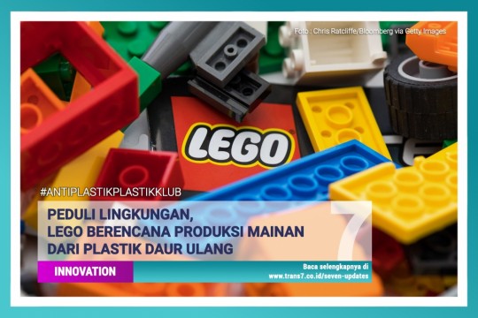 Peduli Lingkungan, Lego Berencana Produksi Mainan Dari Plastik Daur Ulang