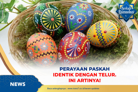 Perayaan Paskah Identik Dengan Telur. Ini Artinya!