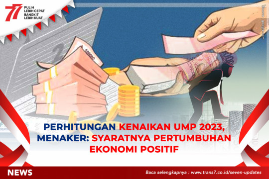 Perhitungan Kenaikan UMP 2023, Menaker: Syaratnya Pertumbuhan Ekonomi Positif