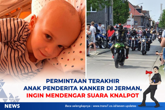 Permintaan Terakhir Anak Penderita Kanker Di German, Ingin Mendengar Bising 10 Motor Sunmori, Yang Datang Melebihi 15.000 Motor