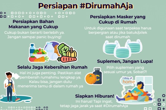 Persiapan #DirumahAja