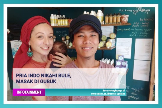 Pria Indo Nikahi Bule, Masak Di Gubuk