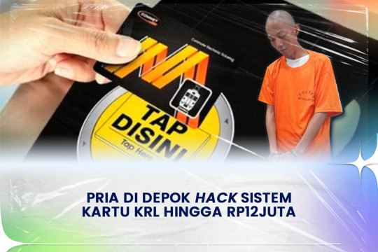 Pria Di Depok Hack Sistem Kartu KRL Hingga Rp12Juta