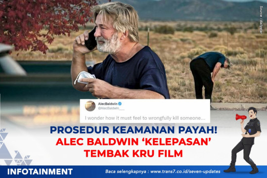 Prosedur Keamanan Payah! Alec Baldwin ‘Kelepasan’ Tembak Kru Film