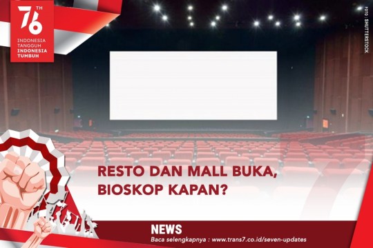 Resto Dan Mall Buka, Bioskop Kapan???