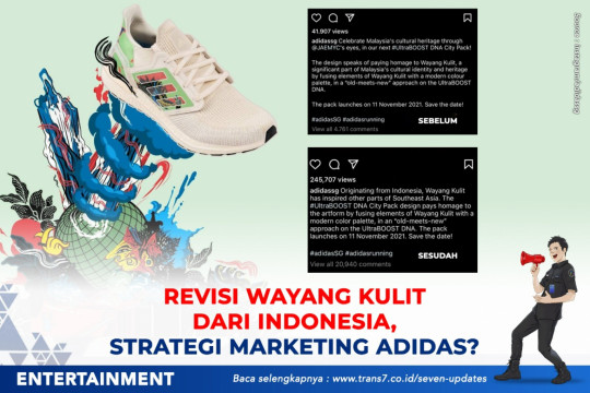Revisi Wayang Kulit Dari Indonesia, Strategi Marketing Adidas?