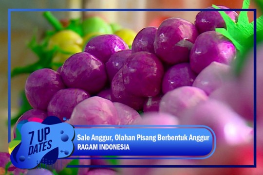 Sale Anggur, Olahan Pisang Berbentuk Anggur