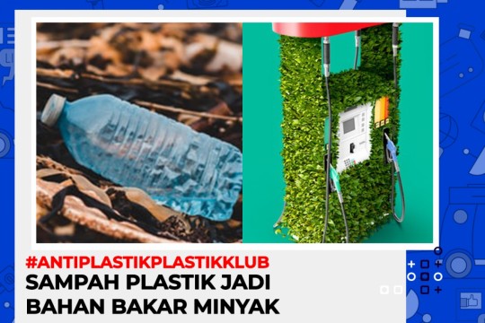 Sampah Plastik Jadi Bahan Bakar Minyak