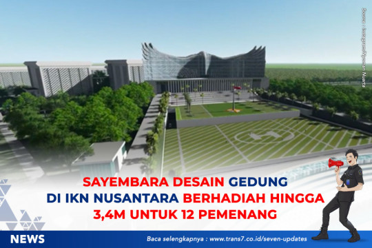 Sayembara Desain Gedung Di IKN Nusantara Berhadiah Hingga 3,4M Untuk 12 Pemenang