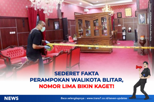 Sederet Fakta Perampokan Walikota Blitar, Nomor Lima Bikin Kaget!