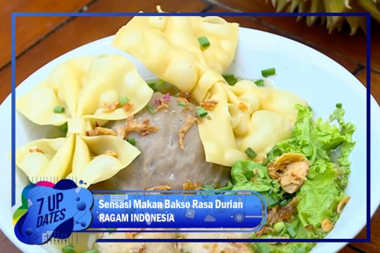 Sensasi Makan Bakso Rasa Durian