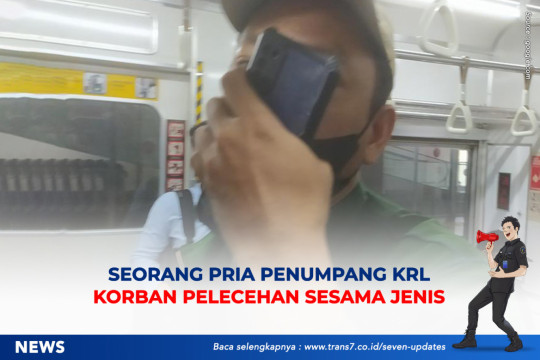 Seorang Pria Penumpang KRL Korban Pelecehan Sesama Jenis