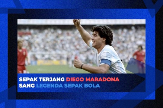 Diego Maradona Sang Legenda Sepak Bola Dunia