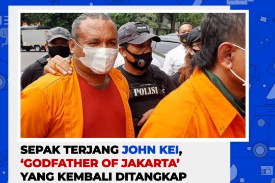 Sepak Terjang John Kei, ‘Godfather Of Jakarta’ Yang Kembali Ditangkap