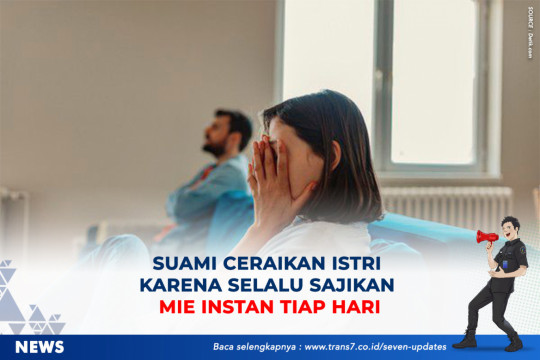 Suami Ceraikan Istri Karena Selalu Sajikan Mie Instan Tiap Hari