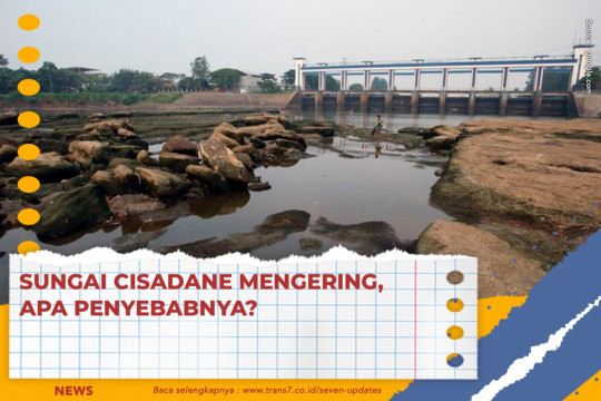 Sungai Cisadane Mengering, Apa Penyebabnya?