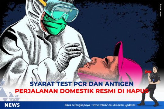 Syarat Test PCR Dan Antigen Perjalanan Domestik Resmi Di Hapus!