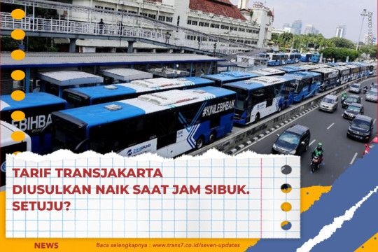 Tarif TransJakarta Diusulkan Naik Saat Jam Sibuk. Setuju?