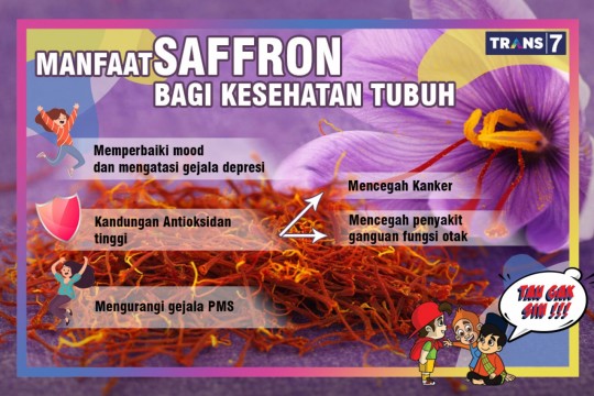 Tau Gak Sih - Inilah Manfaat Saffron Bagi Kesehatan Tubuh