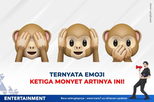 Ternyata Emoji Ketiga Monyet Artinya Ini!