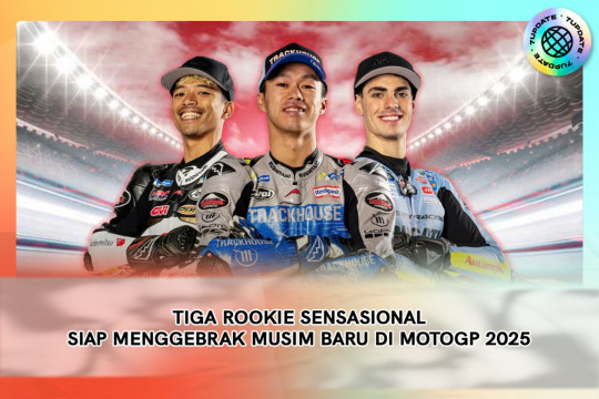 Tiga Rookie Sensasional Siap Menggebrak Musim Baru Di MotoGP 2025