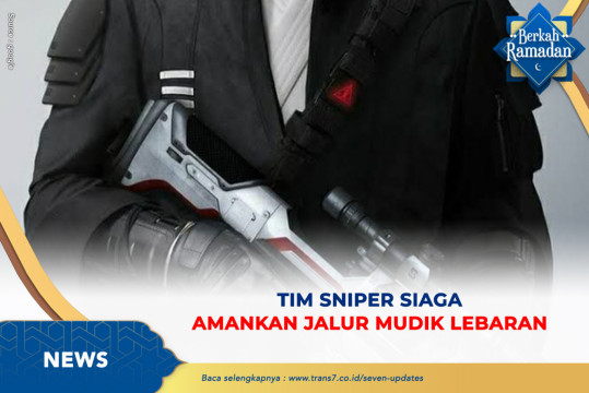 Tim Sniper Siaga Amankan Jalur Mudik Lebaran