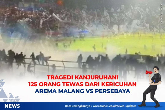 Tragedi Kanjuruhan! 125 Orang Tewas Dari Kericuhan Arema Malang Vs Persebaya