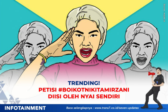 Trending! Petisi #BoikotNikitaMirzani Diisi Sendiri Oleh Nyai