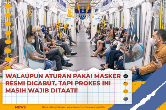 Walaupun Aturan Pakai Masker Resmi Dicabut, Tapi Prokes Ini Masih Wajib Ditaati!