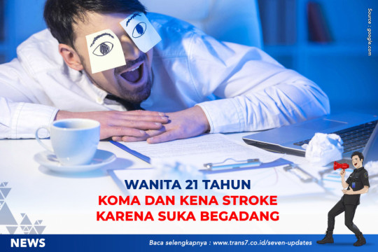 Wanita 21 Tahun Koma Dan Kena Stroke Karena Suka Begadang