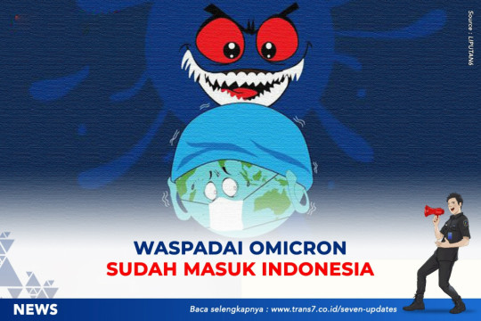 Waspada! Omicron Sudah Masuk Indonesia