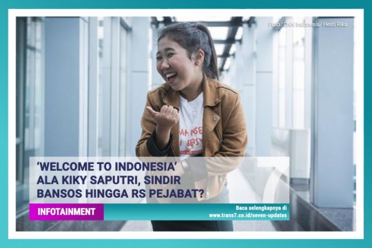 'Welcome To Indonesia' Ala Kiky Saputri , Sindir Bansos Hingga RS Pejabat?