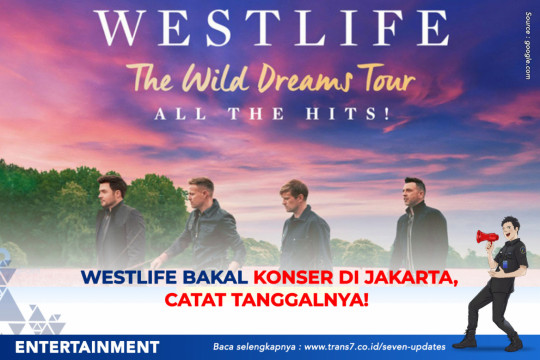 Westlife Bakal Konser Di Jakarta, Catat Tanggalnya!