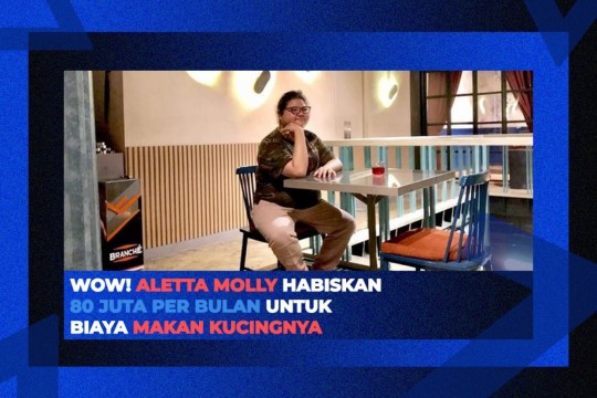 Wow! Aleta Molly Habiskan 80 Juta Per Bulan Untuk Biaya Makan Kucingnya