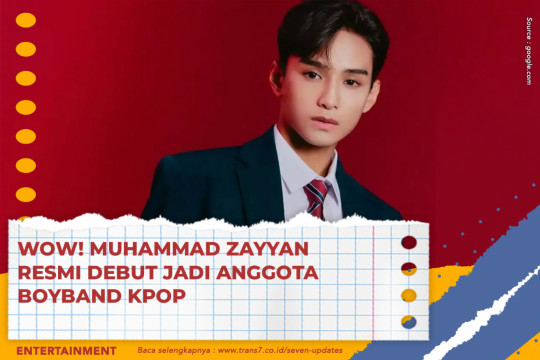 Wow! Muhammad Zayyan Resmi Debut Jadi Anggota Boyband Kpop