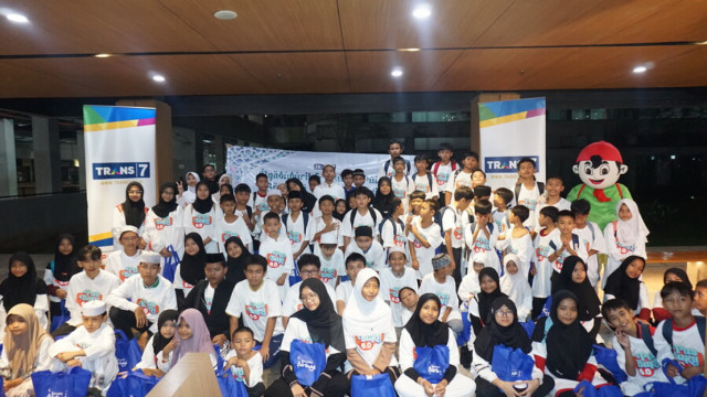 RAMADAN BERBAGI TRANS7 Ngabuburit & Buka Puasa Bersama 100 Anak Yatim